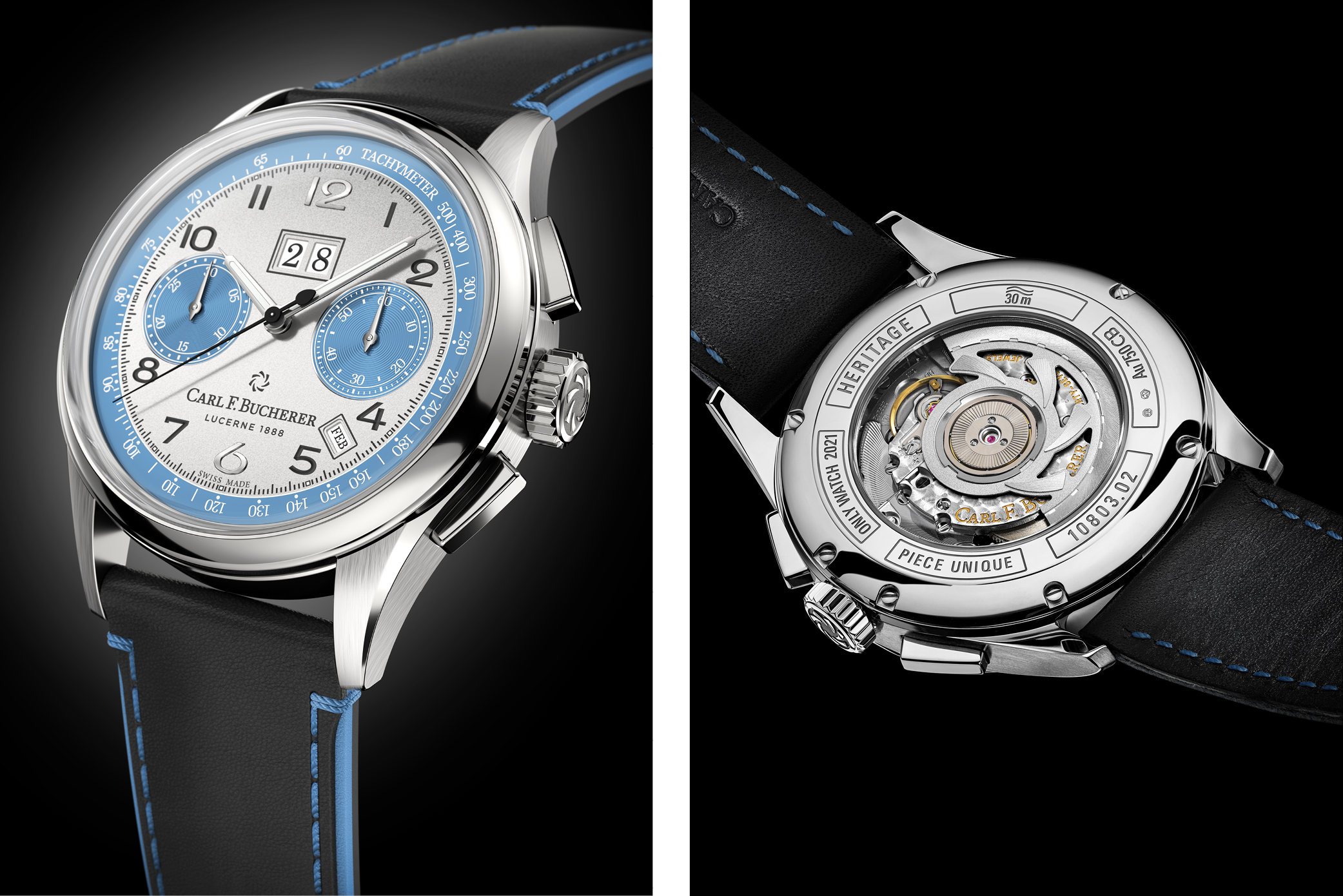 The Carl F. Bucherer Heritage BiCompax Annual Only Watch Carl F. Bucherer